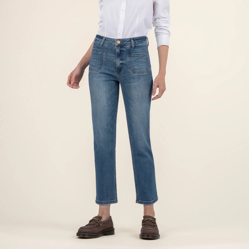 Kut from the Kloth Straight Leg Elizabeth Jeans Women’s Size 12 NWOT